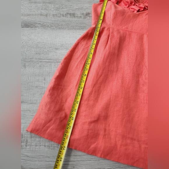 Leona by Lauren Leonard 100% linen dress size 6 - Picture 6 of 8